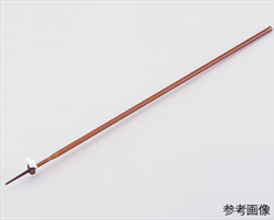 Burette thủy tinh có khóa hãm PTFE màu hổ phách đậm 100mL AS ONE 6-254-05